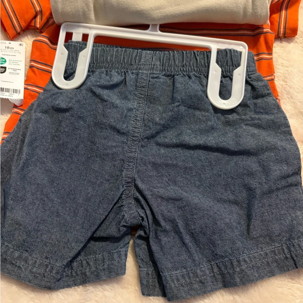 Carters vibrant orange